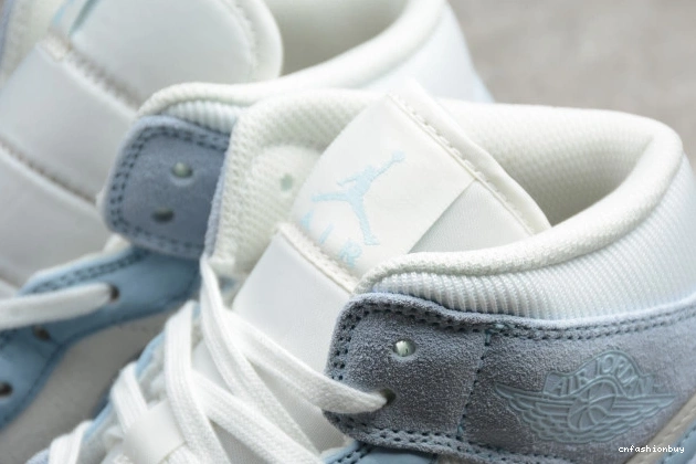 DA4666-100 Jordan Mid Air 1 Blue Mixed Textures 1026